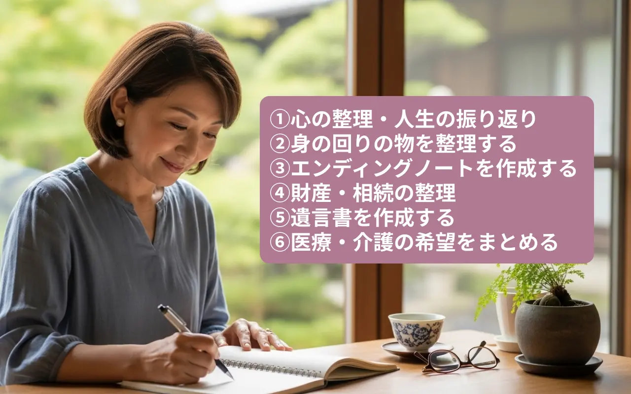 終活でやること一覧｜女性が押さえたい7つの準備