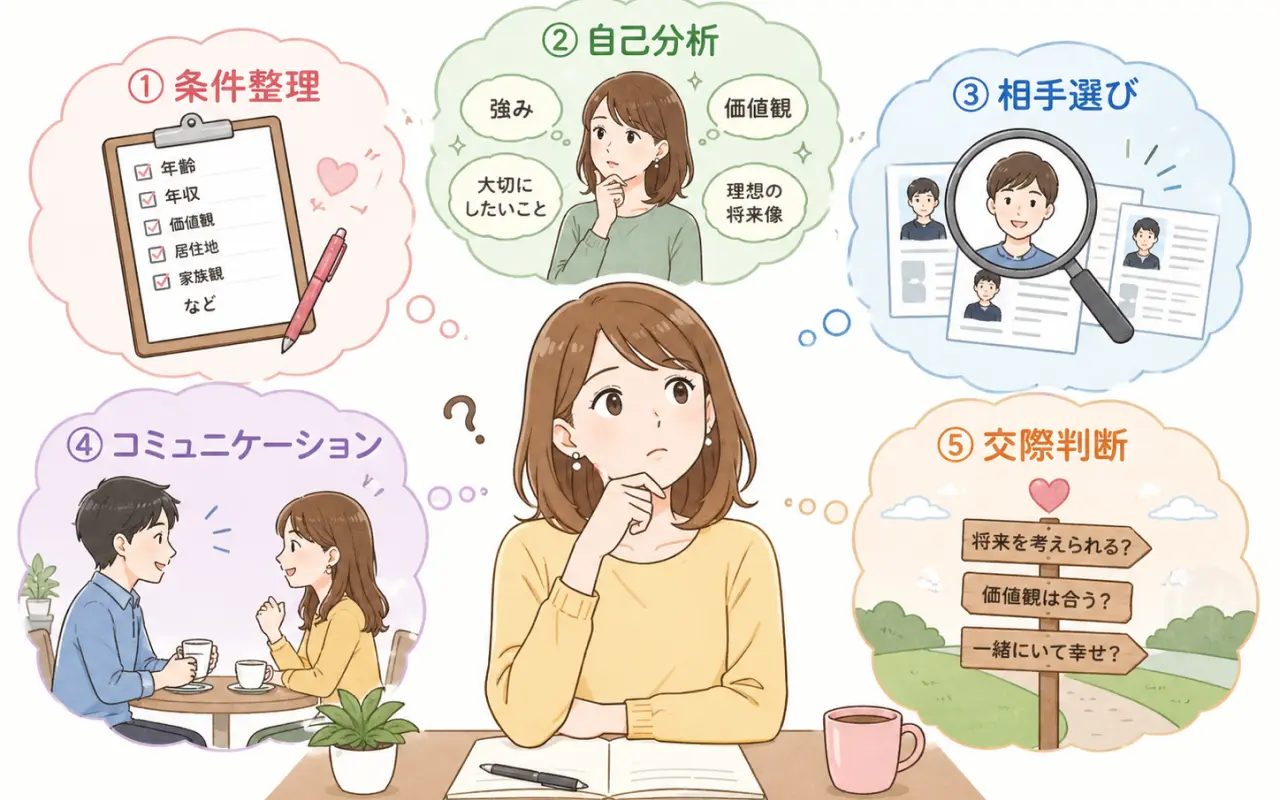 婚活に必要な意思決定